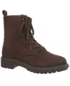 On 34th Women's Terissa Lace-up Booties, Created For Macy's In Brown