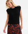 On 34th Women's Textured-stitch Sleeveless Sweater, Exclusively At Macy's