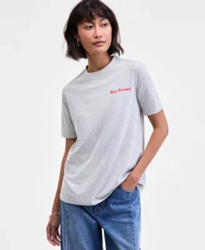 On 34th Womens Best Dressed Embroidered T Shirt Xxs 4x Macys Exclusive In Blue