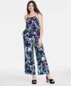 On 34th Womens Cami Pants Drop Earrings Platform Sandals Created For Macys In Multi
