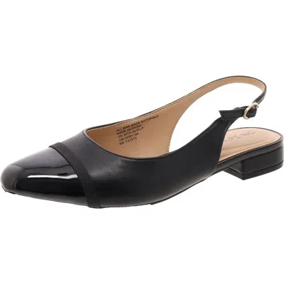 On 34th Womens Faux Leather Square Toe Slingbacks In Multi