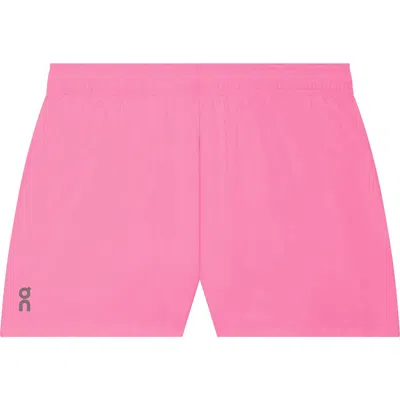 On 3-inch Core Running Shorts In Bubblegum