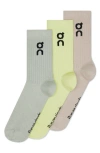 On 3-pack Logo Quarter Socks In Multi