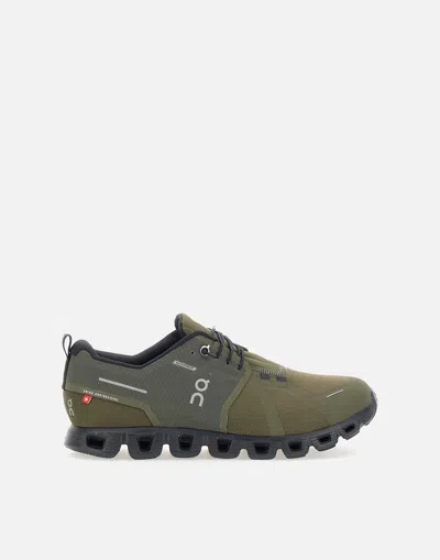 On Cloud 5 Waterproof Sneakers In Green