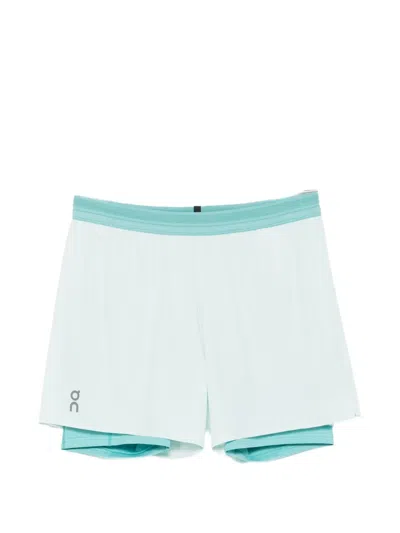 On 5" Performance 2/1 Shorts In White