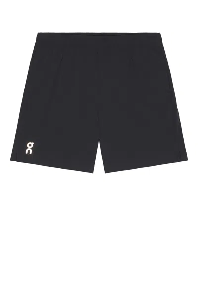 On 7 Core Shorts In Black