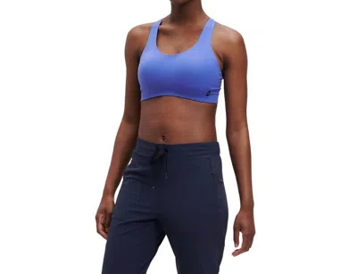 On Active Sports Bra In Cobalt Black In Blue