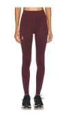 On Active Tights In Wine