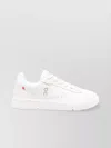 On Advantage Sneakers With Perforated Accents And Rubber Sole In White