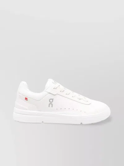 On Advantage Sneakers With Perforated Accents And Rubber Sole