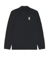 On All Day 1/2 Zip Jacket In Black