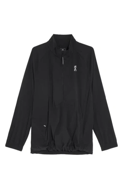 On All Day Half Zip Jacket In Black