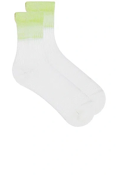 On All-day Sock In White & Hay