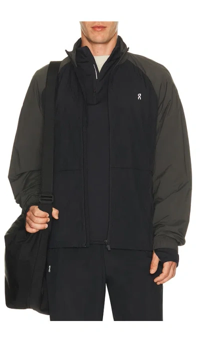 On All-day Track Jacket In Black