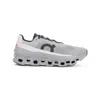 On Breathable Grey Sneakers With Robust Rubber Sole In Gray