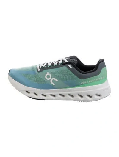 Pre-owned On Athletic Sneakers In Green