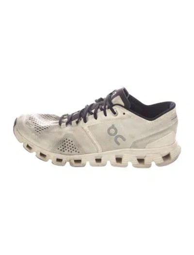 Pre-owned On Athletic Sneakers In Neutrals
