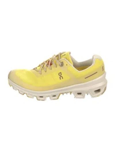 Pre-owned On Athletic Sneakers In Yellow