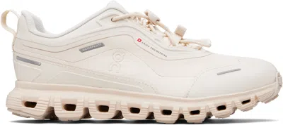 On Beige Cloud 6 Geo Waterproof Sneakers In Neutral