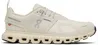 On Beige Cloud 6 Waterproof Sneakers In White