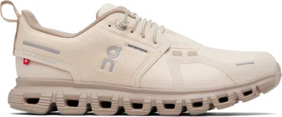 On Beige Cloud 6 Waterproof Sneakers In Neutral