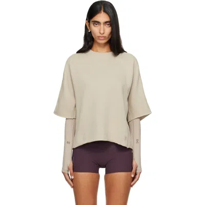 On Beige Fka Twigs Editi Club Collective T-shirt In Lurien