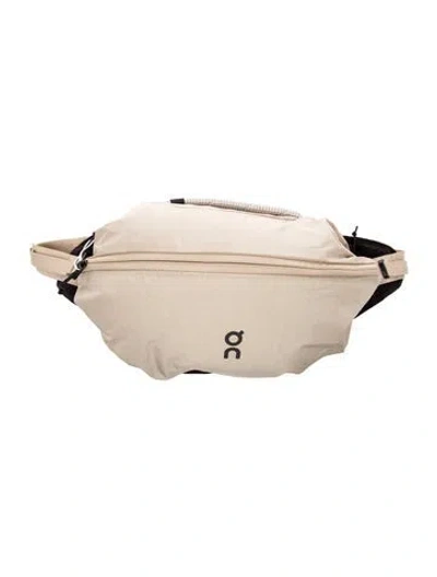 Pre-owned On Belt Bag In Neutral