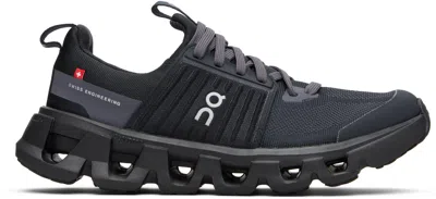 On Big Kids Black Cloudswift Sneakers