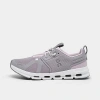 On Big Kids' Cloud Sky Stretch Lace Running Shoes In Fade/white