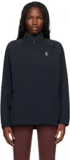 On Black All-day Half-zip Jacket In Black
