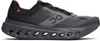 On Black & Gray Cloudsurfer Next Sneakers In Black | Eclipse