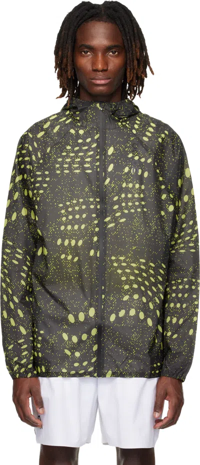 On Black & Green Ultra Running Jacket