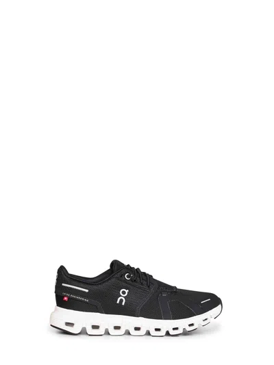On Black And White Cloud 6 Sneakers