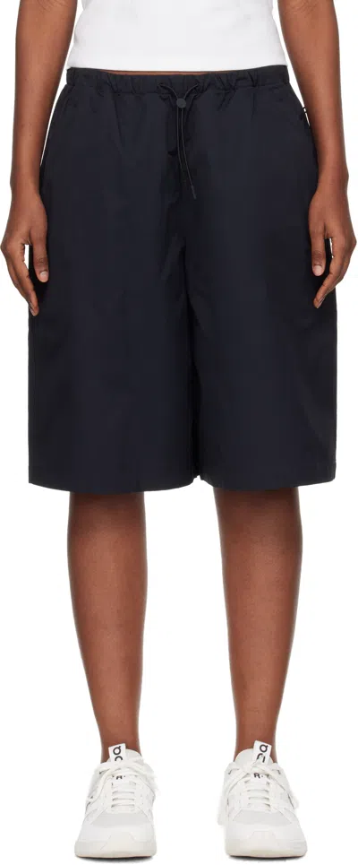 On Black Bermuda Shorts