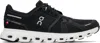 On Cloud 6 Sneakers Black White In Black | White