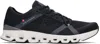 On Running Sneakers Cloud X 4 Ad On In Mesh Riciclato In Black | Asphalt