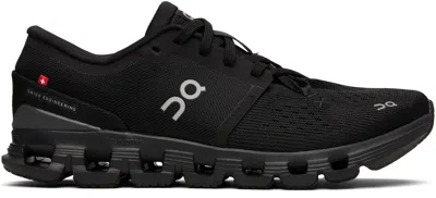 On Black Cloud X 4 Sneakers