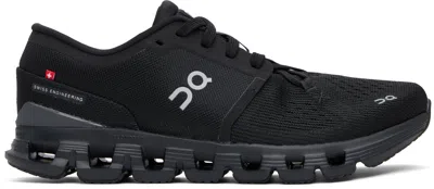 ON BLACK CLOUD X 4 SNEAKERS