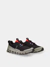 On Black Cloudhero Sneakers For Kids In Black