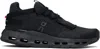 On Black Cloudnova 2 Sneakers In All Black
