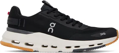ON BLACK CLOUDNOVA FORM 2 SNEAKERS