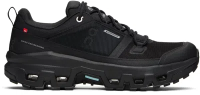 On Black Cloudrock Low Waterproof Sneakers