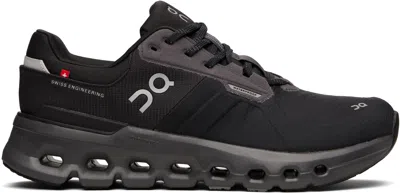 On Black Cloudrunner 2 Waterproof Sneakers