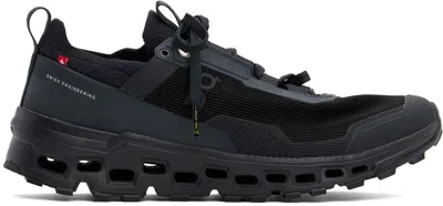 On Black Cloudsurfer Sneakers In All Black