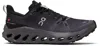 On Black Cloudsurfer Trail Wp Sneakers In Black | Eclipse