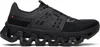 On Running Black Polyester Rubber Cloudswift Amp 1 Sneakers