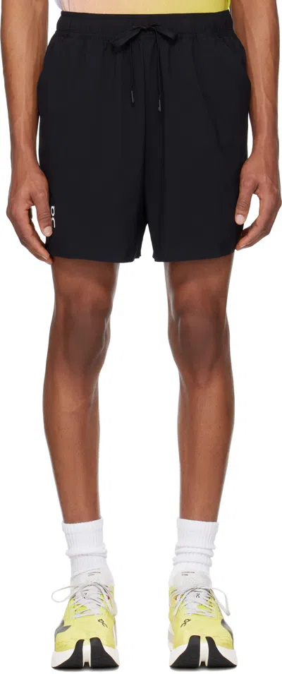 On Black Court Shorts