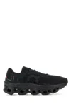 On Black Fabric Cloudmster Sneakers In Black