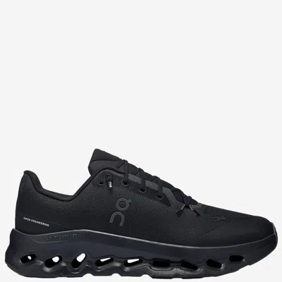 On Black Lace Up Sneakers