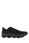 On Black Mesh Cloudmster Sneakers In Black